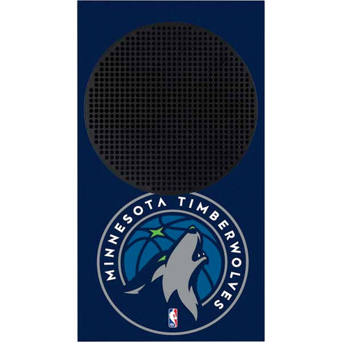 NBA Minnesota Timberwolves Large Logo Xbox Series S Console Skin